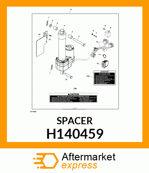 PIPE SPACER H140459