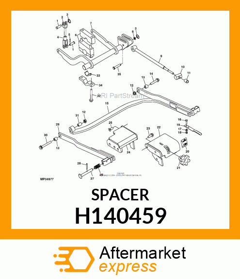 PIPE SPACER H140459