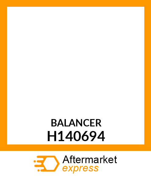 BALANCER, PARK BRAKE H140694