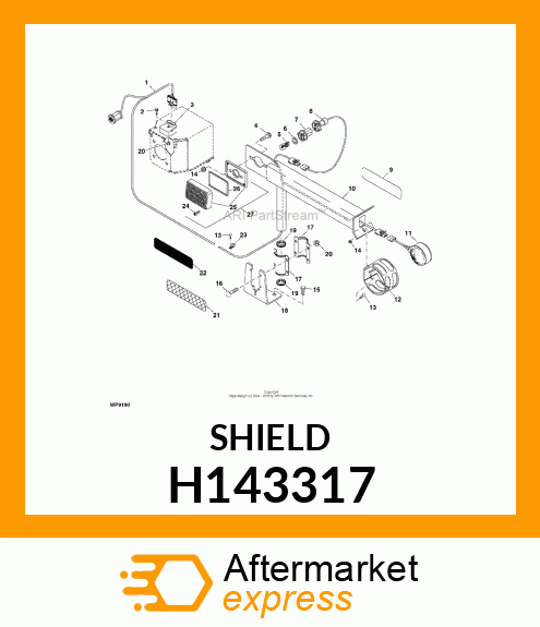 SHIELD, LIGHT H143317