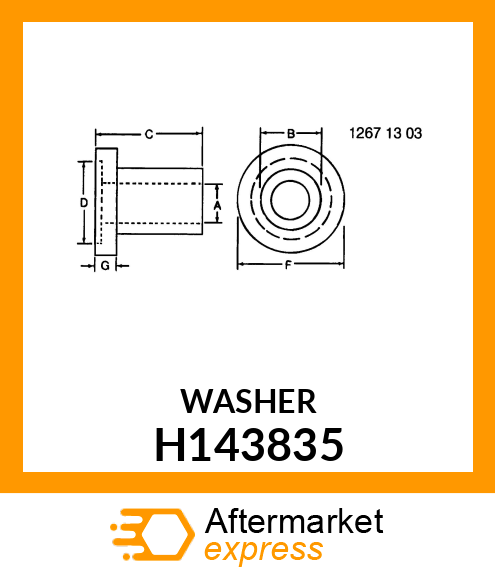 WASHER H143835