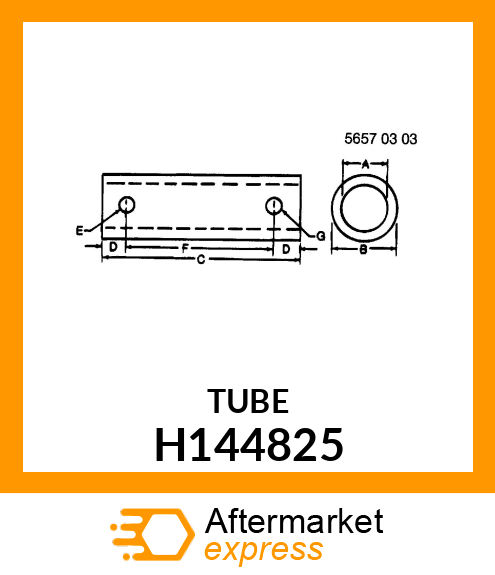 TUBE H144825