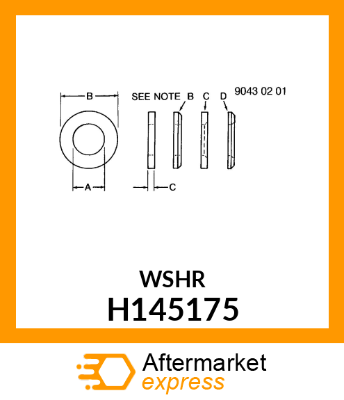 WASHER H145175