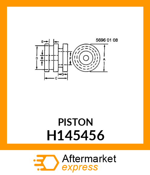PISTON H145456