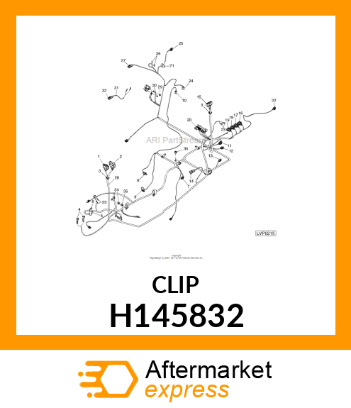 CLIP, CONDUIT H145832