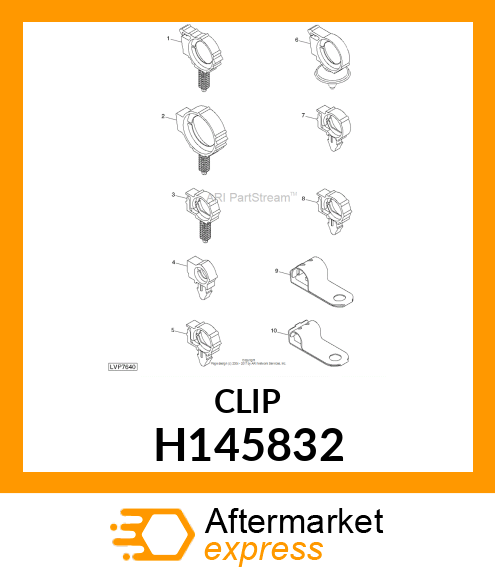 CLIP, CONDUIT H145832