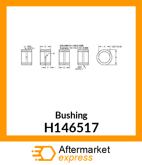 Bushing H146517