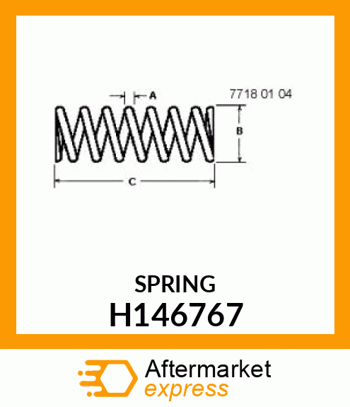 COMPRESSION SPRING, SPRING, COMPRES H146767