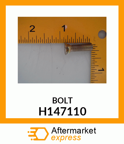 BOLT, SPECIAL PLOW H147110