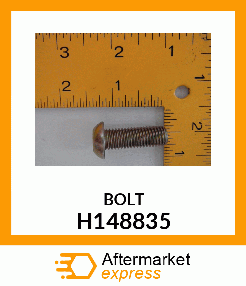 BOLT, TORX BUTTON, M10X30 H148835