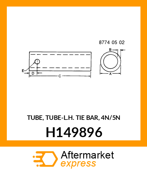 TUBE, TUBE H149896