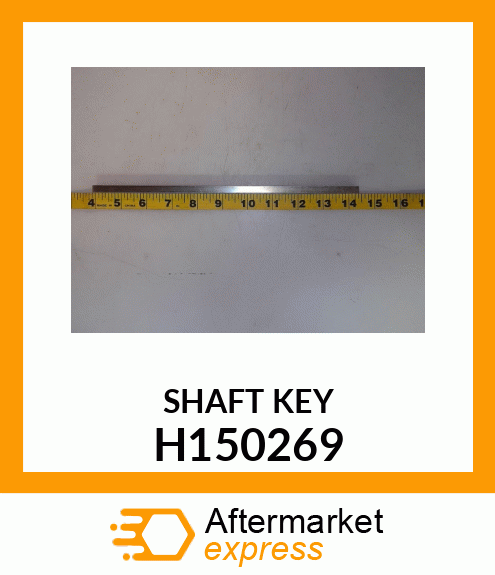 SHAFT KEY, KEY H150269