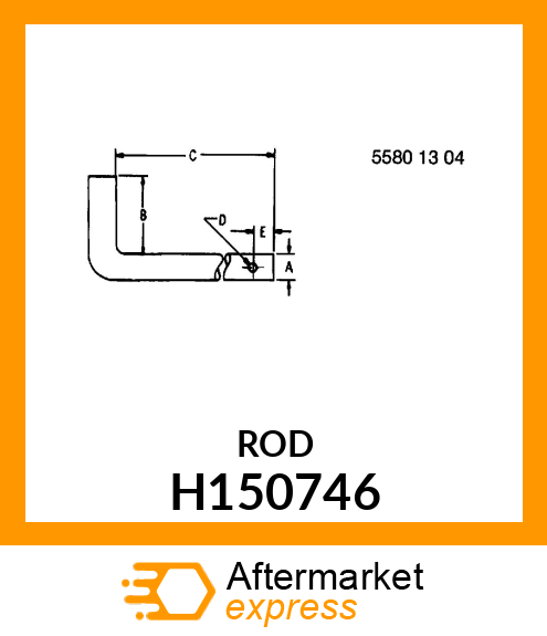 PIN FASTENER, PIN H150746