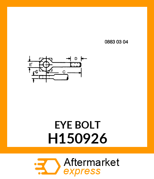 EYEBOLT H150926