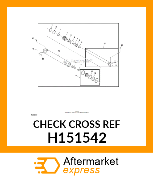 BUSHING, 44.5X55 H151542