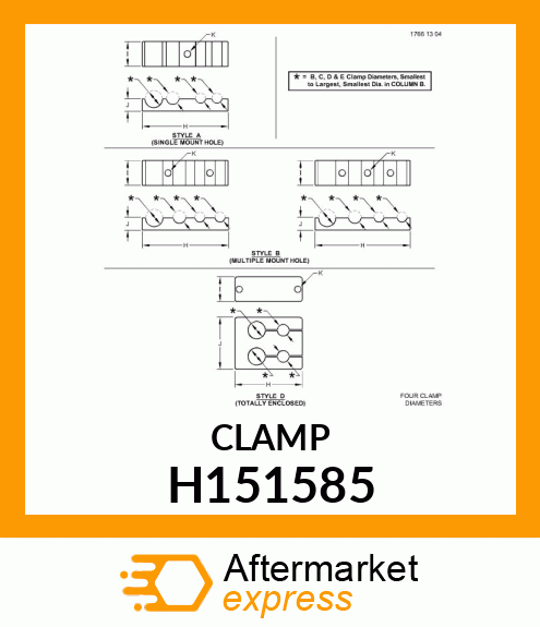 CLAMP H151585