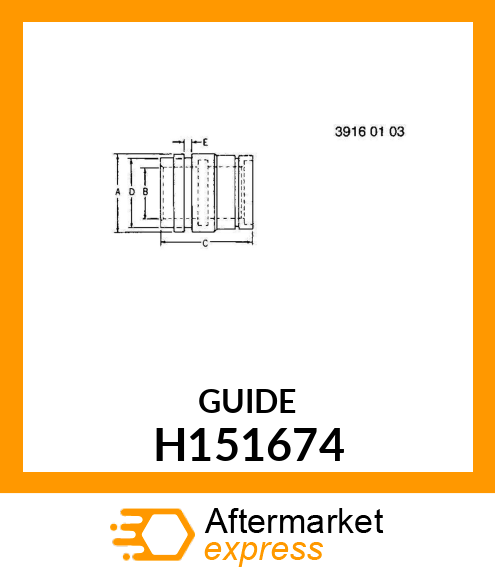 GUIDE, ROD 2 H151674