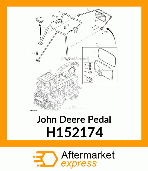 PEDAL LOCK H152174