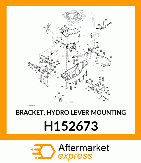 BRACKET, HYDRO LEVER MOUNTING H152673