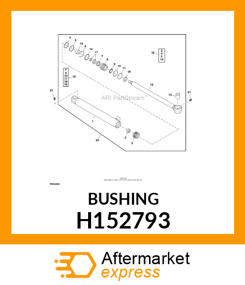 WEAR RING, ROD, 45 H152793