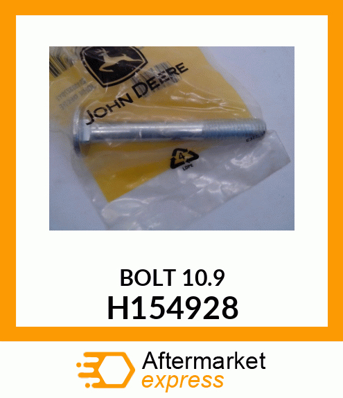 BOLT SP RD HD M12X1.75X90 ZN 10.9 H154928