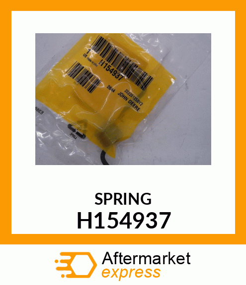 SPRING, HYDRO LEVER H154937
