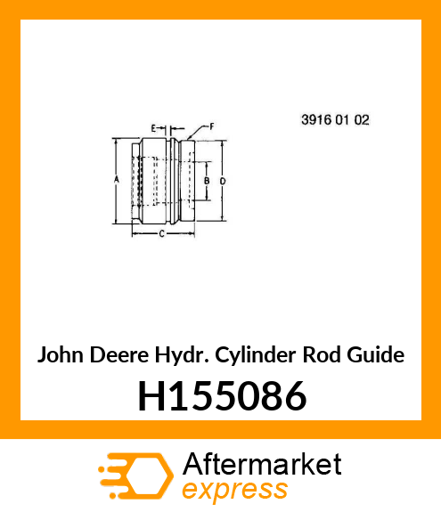 ROD GUIDE 50X100 W/O BUFF. H155086