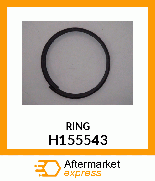 SCRAPER RING, WEAR RING, PISTON, 11 H155543