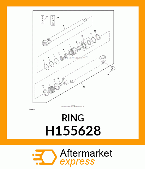 WIPER INSTALLATION TOOL,40 ROD H155628