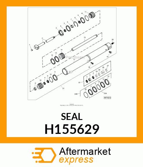 WIPER INSTALLATION TOOL,45 ROD H155629