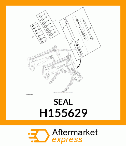 WIPER INSTALLATION TOOL,45 ROD H155629