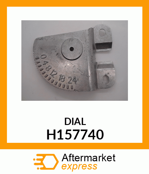 BRACKET, CHAFFER amp; EXT. SUNDIAL H157740