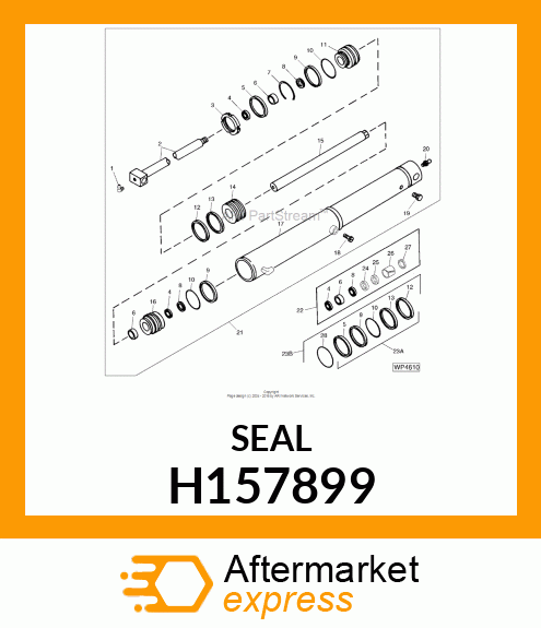 SEAL, WIPER, 45 H157899