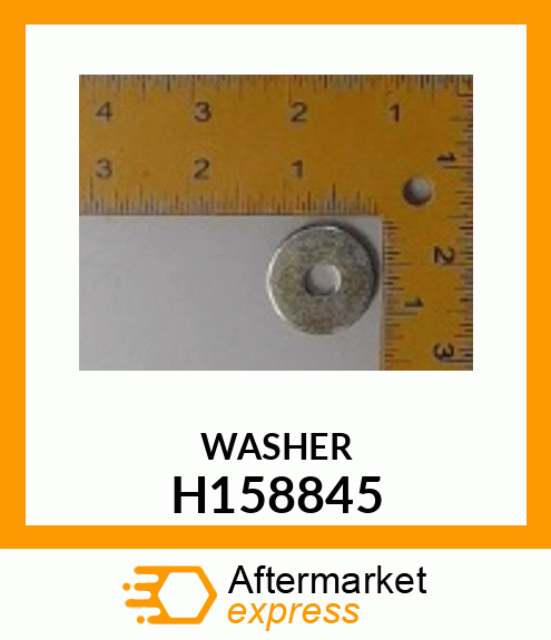 WASHER, M8 HARDENED H158845