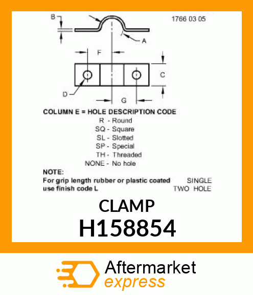 CLAMP H158854