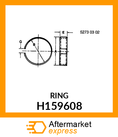 ROD BEARING (40MM ROD) H159608