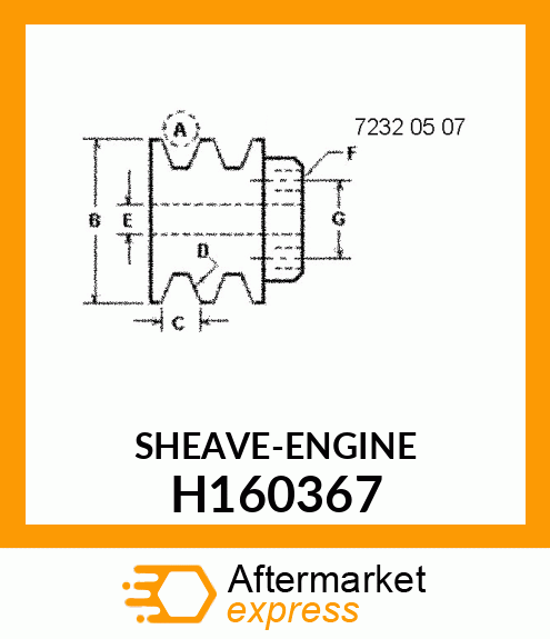 SHEAVE H160367