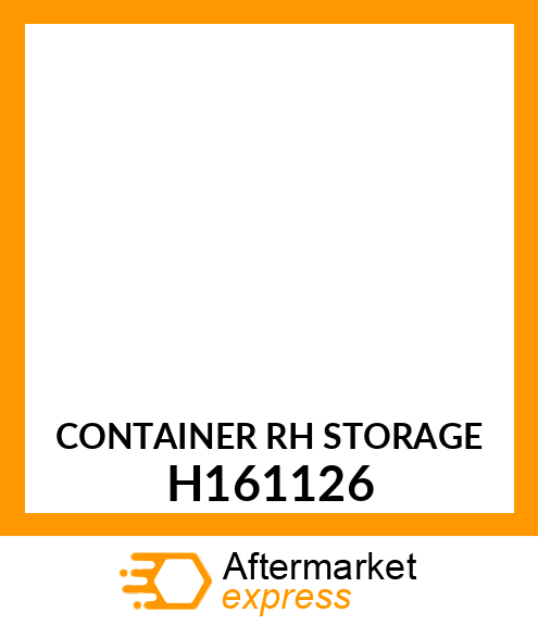 CONTAINER RH STORAGE H161126