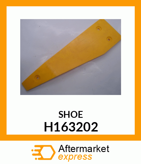 SHOE,PLASTIC,R.H.SEAL H163202