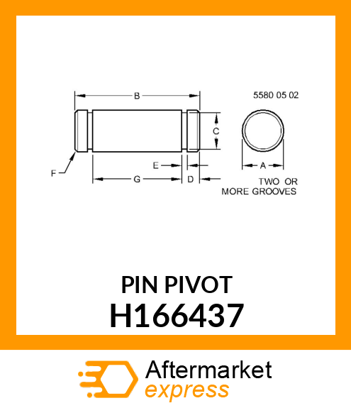 PIN PIVOT H166437