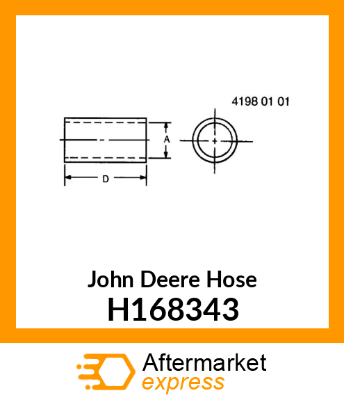 HOSE, ASPIRATOR H168343