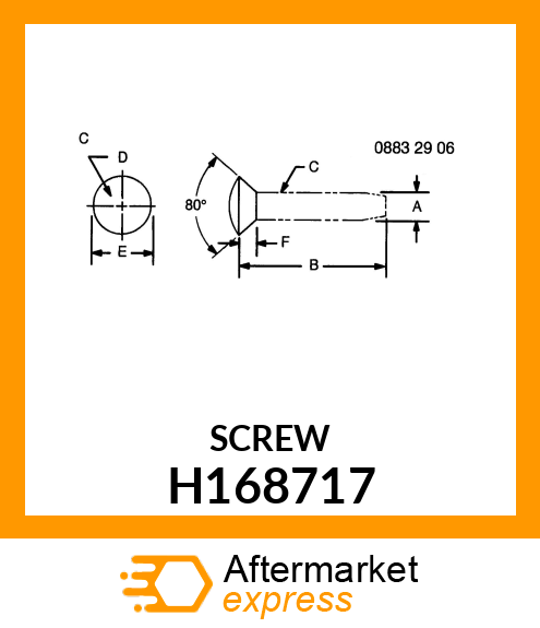 SCREW H168717