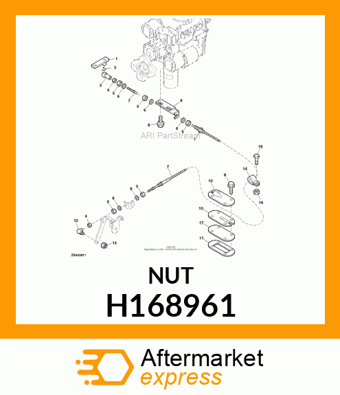 LOCK NUT H168961