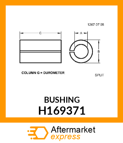 BEARING H169371