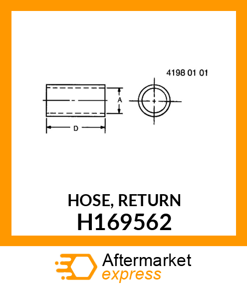 HOSE, RETURN H169562