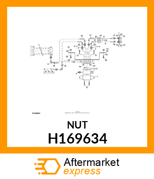 RIVNUT, THREADED INSERT, RIV NUT H169634