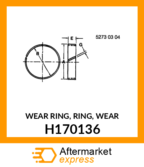 WEAR RING, RING, WEAR H170136