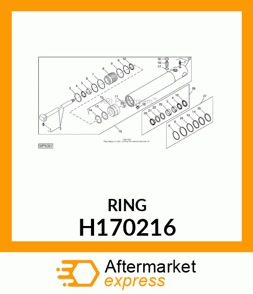 RING, RETAINING, 80 H170216