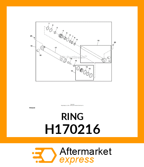 RING, RETAINING, 80 H170216