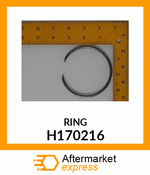 RING, RETAINING, 80 H170216